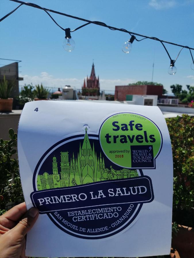 Hotel Casa Del Misionero San Miguel de Allende Ngoại thất bức ảnh