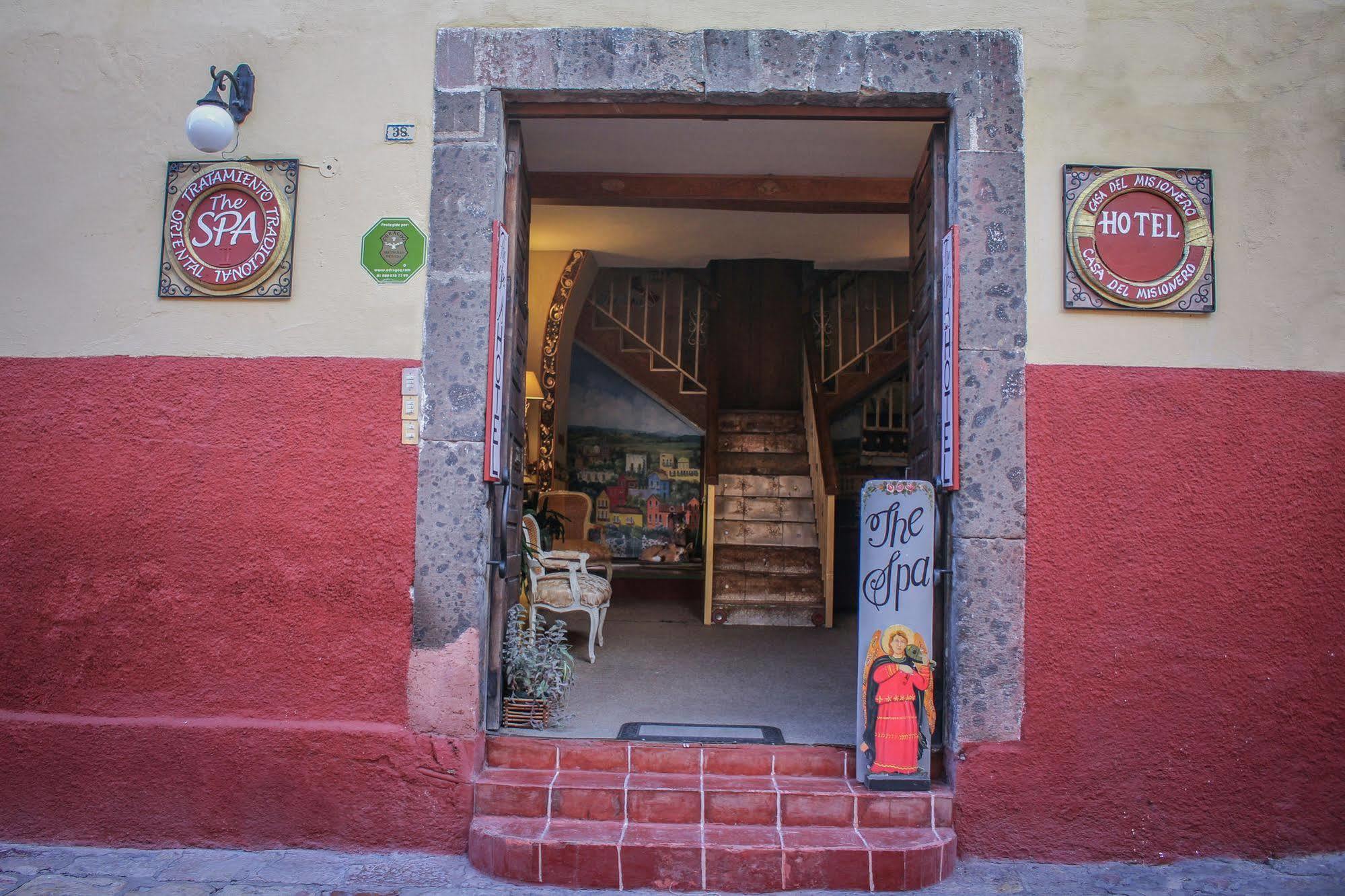Hotel Casa Del Misionero San Miguel de Allende Ngoại thất bức ảnh